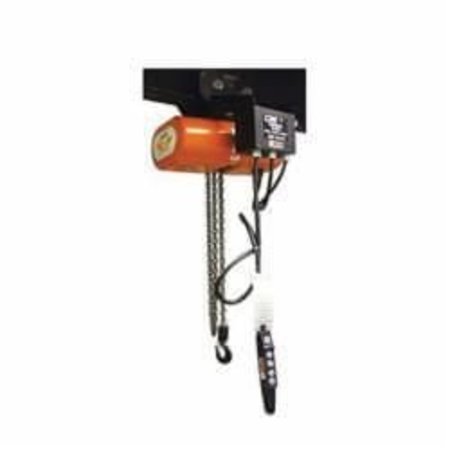 CM Motor Driven Trolley, 1Speed Powered, Series 635, 18 To 2 Ton, Fits Beam Flange Width 5626 To 3685